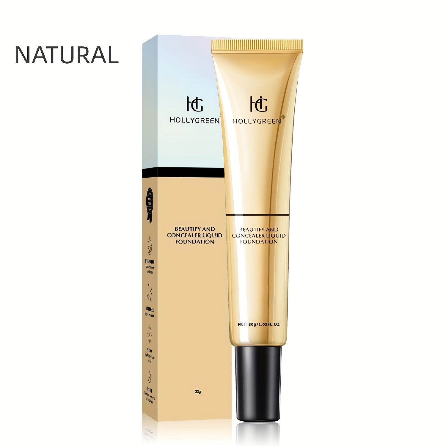 Caviar Foundation Liquid Full Coverage Waterproof Long-lasting