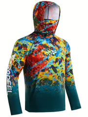 Rodeel Men's Fishing Shirt UPF 50 Sun Protection