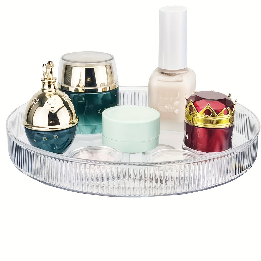 360 Rotating Makeup Organizer Countertop Cosmetic Holder Shelf