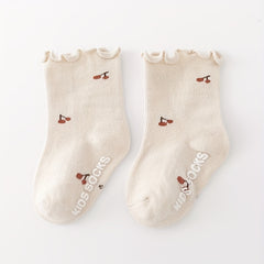 Cotton Anti Slip Baby Socks For Newborns - Spring/Autumn