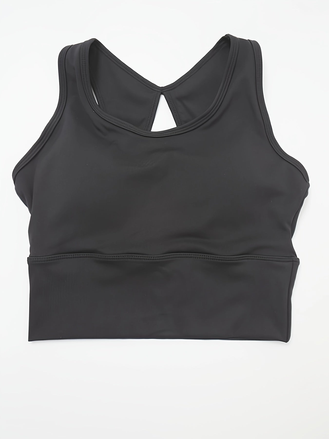 High Stretch Round Neck Sports Bra for Women