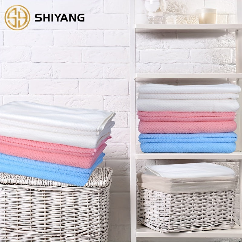 3pcs Microfiber Towel Set Soft and Absorbent Bath and Hand Towels