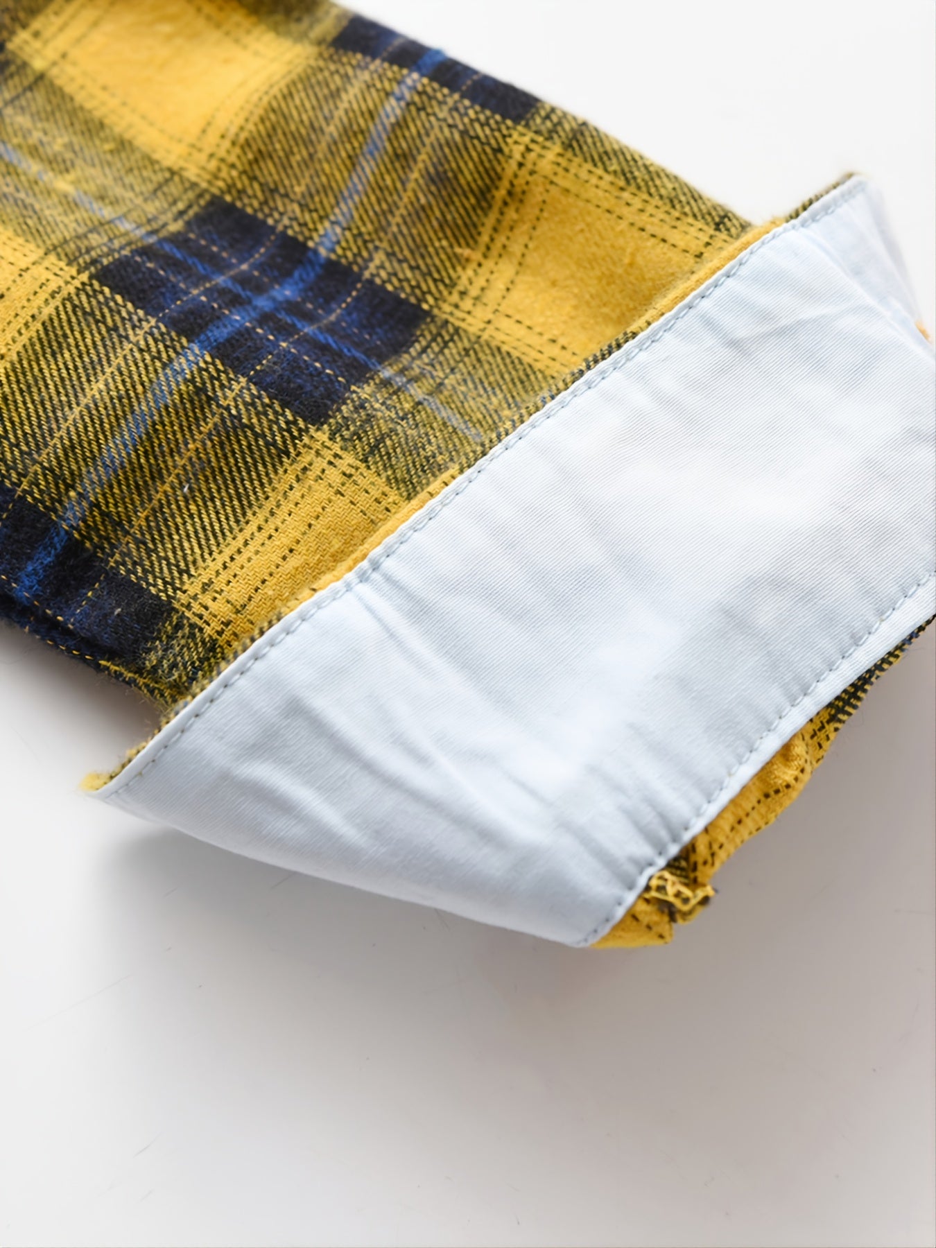 Boys' Colorblock Plaid Shirts
