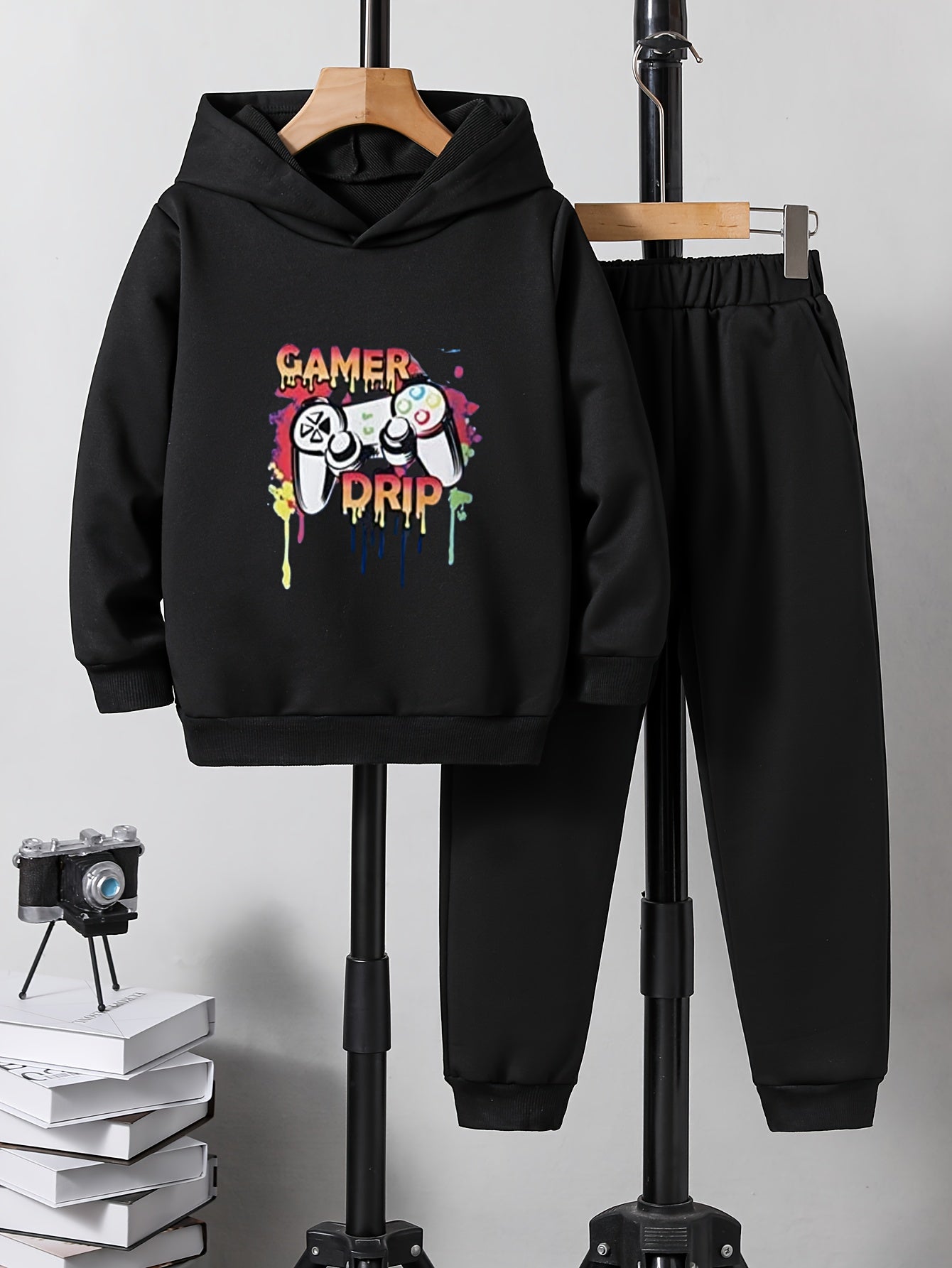 GAMER DRIP Boys Hoodie & Sweatpants Set