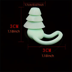 Waterproof Silicone Earplugs For Swimming & Sleeping