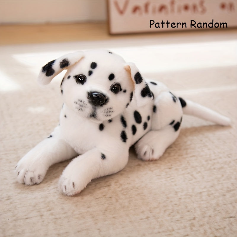 Spotted Puppy Plush Toy Stuffed Dog - Ideal Home Decor Gift