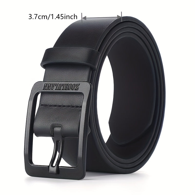 Men's Pin Buckle Belt PU Leather Casual Jeans Pants Strap