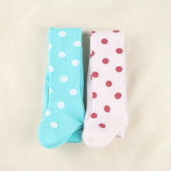 Baby Girl Polka Dot Pantyhose Leggings