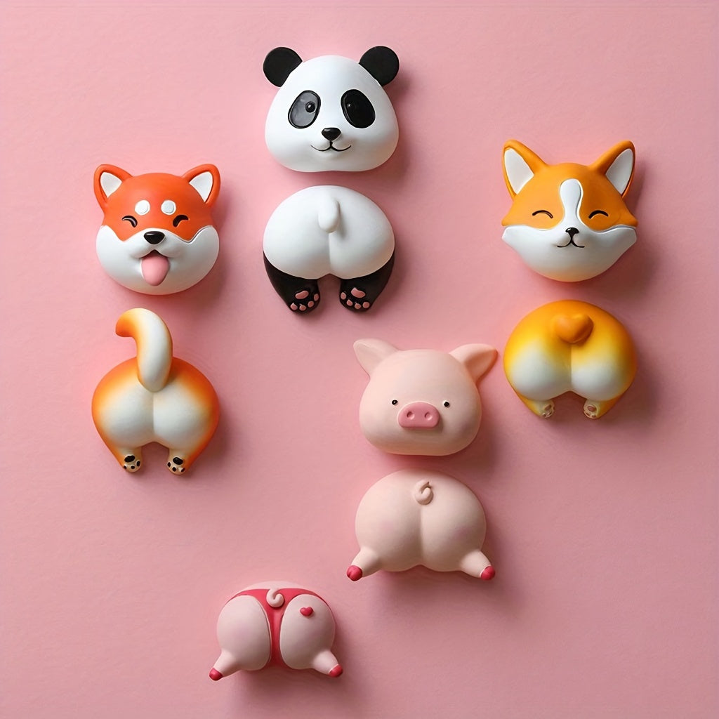 Panda Head DIY Decorative Magnets - Perfect Gift