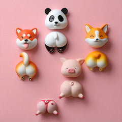Panda Head DIY Decorative Magnets - Perfect Gift