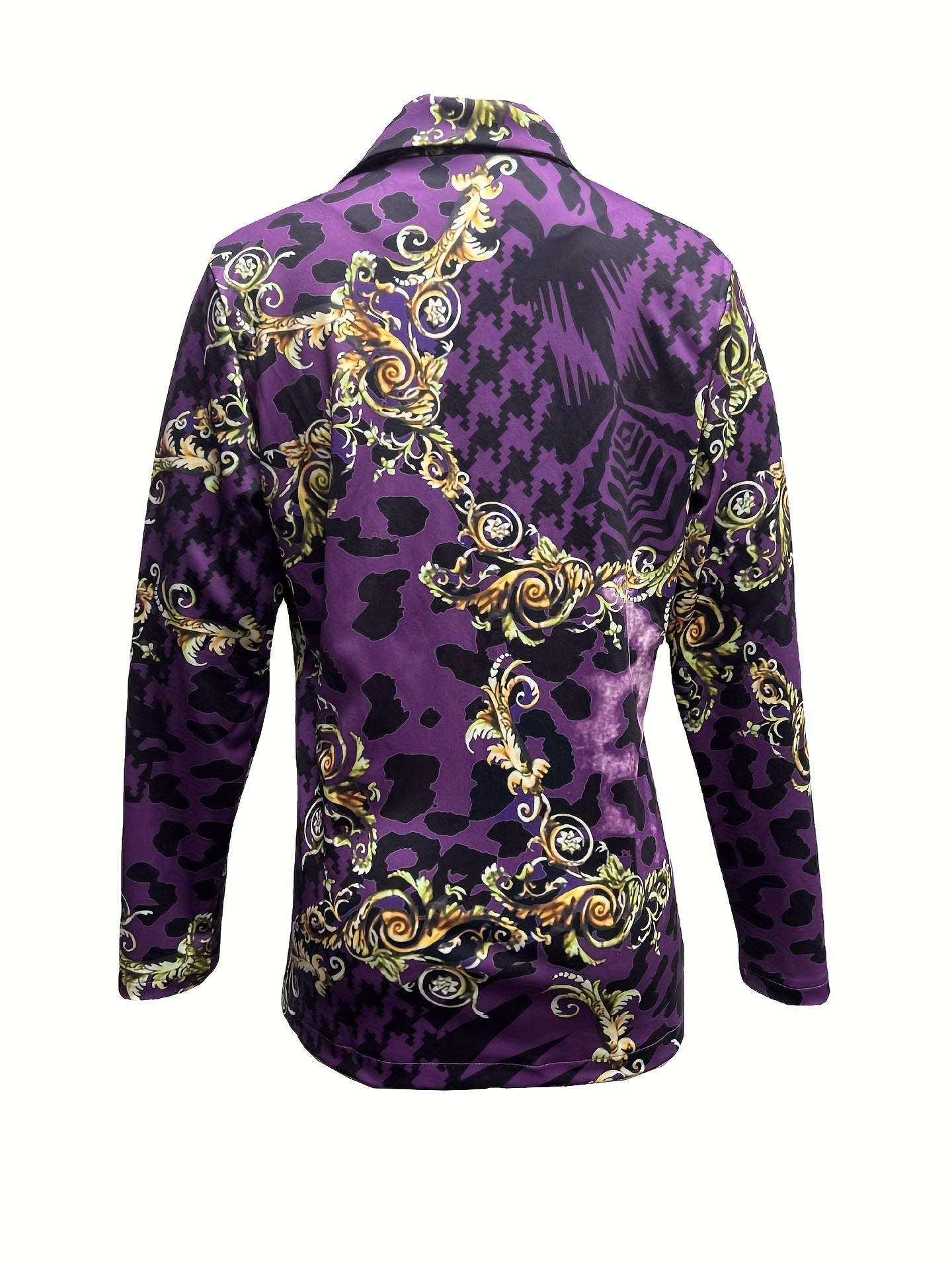 Casual Open Front Long Sleeve Blazer Women's Clothing