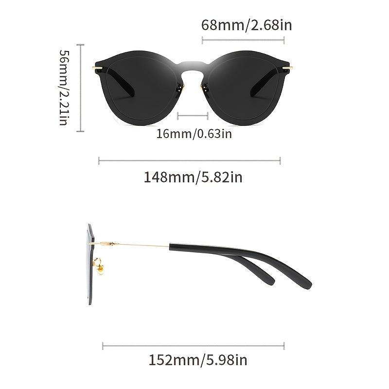 Cat Eye Sunglasses Women's Stainless Steel Glasses