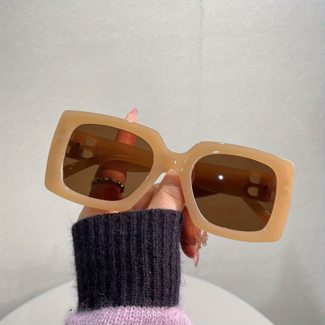 Vintage Oversized Sunglasses Y2K Hiking Sunshade Eyeglasses
