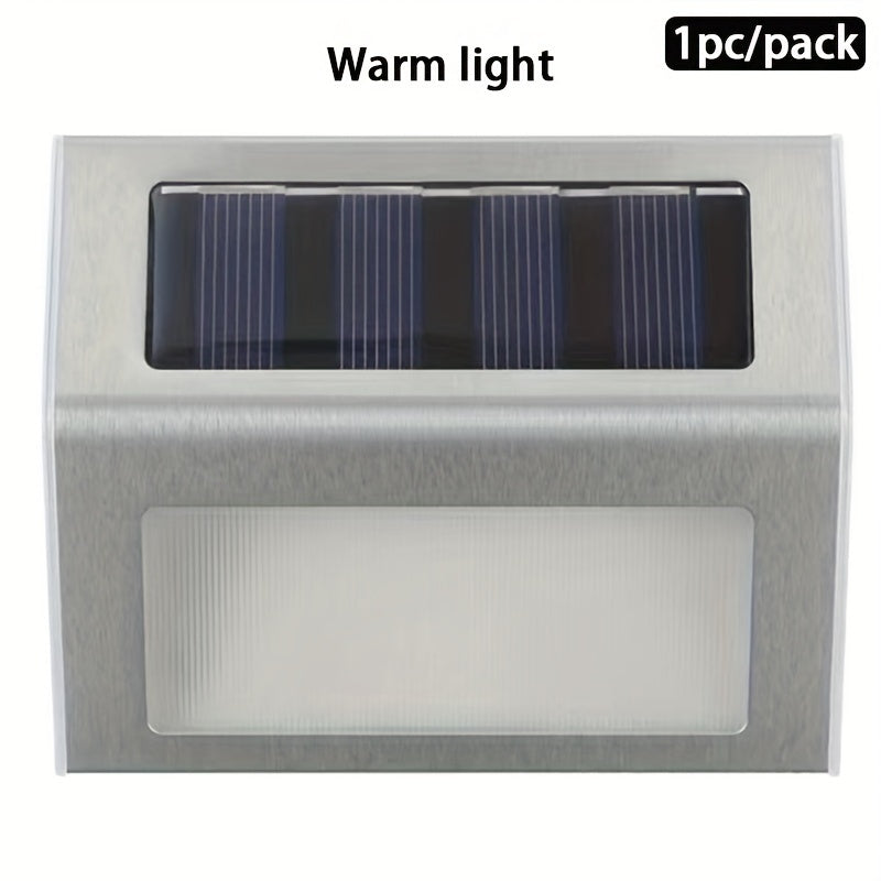 Solar Garden Lights Waterproof Outdoor Induction Lights Stainless Steel