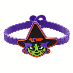 Cartoon Kids Bracelet Set Halloween Party Favor Kids Dress Up Accessories