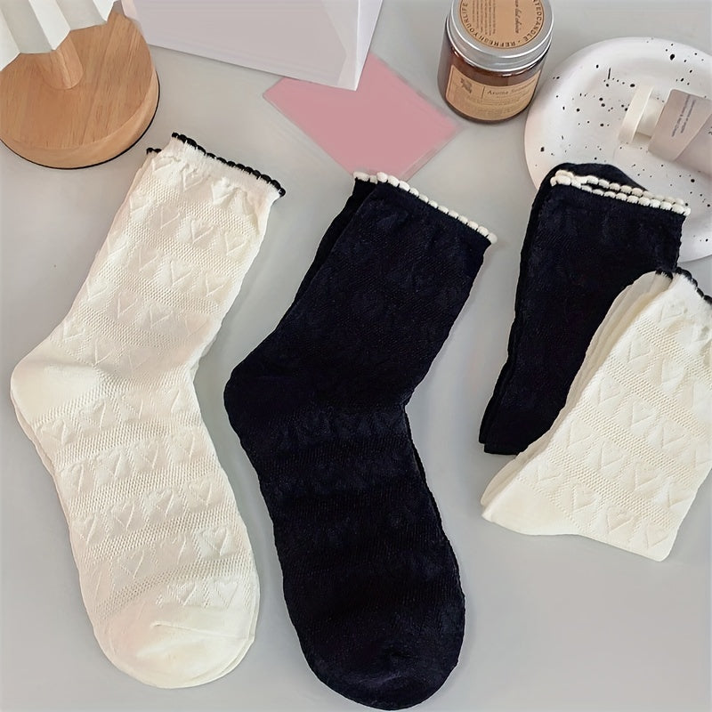2 Pairs Low Cut Ankle Socks Soft & Lightweight Women's Stockings