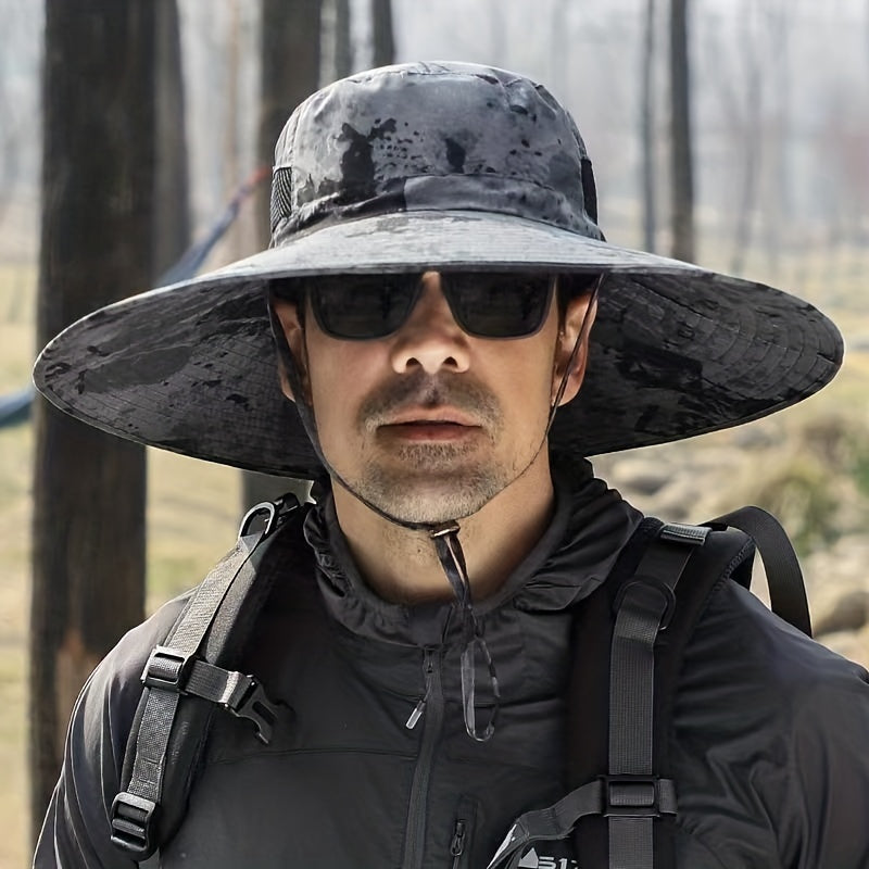 Wide Brim Sun Hats Waterproof for Fishing