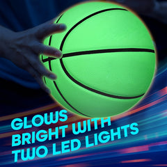 1pc No 7 Luminous Basketball PU Wear-resistant for Outdoor Training