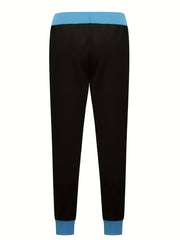 Men's Letter Print Drawstring Sweatpants for Hip Hop Streetwear