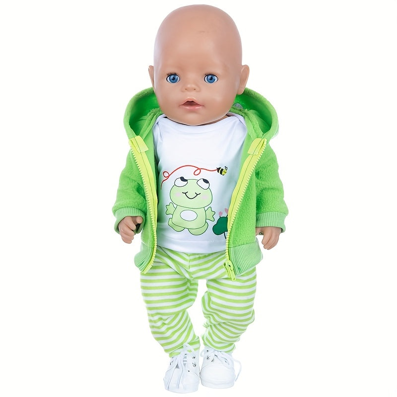 Green Doll Clothes for 17 inch Dolls