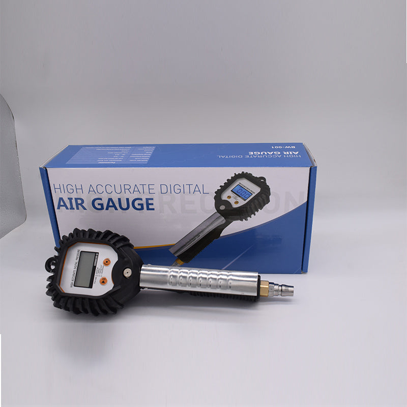 Digital Tire Inflator & Pressure Gauge for Cars & Bikes