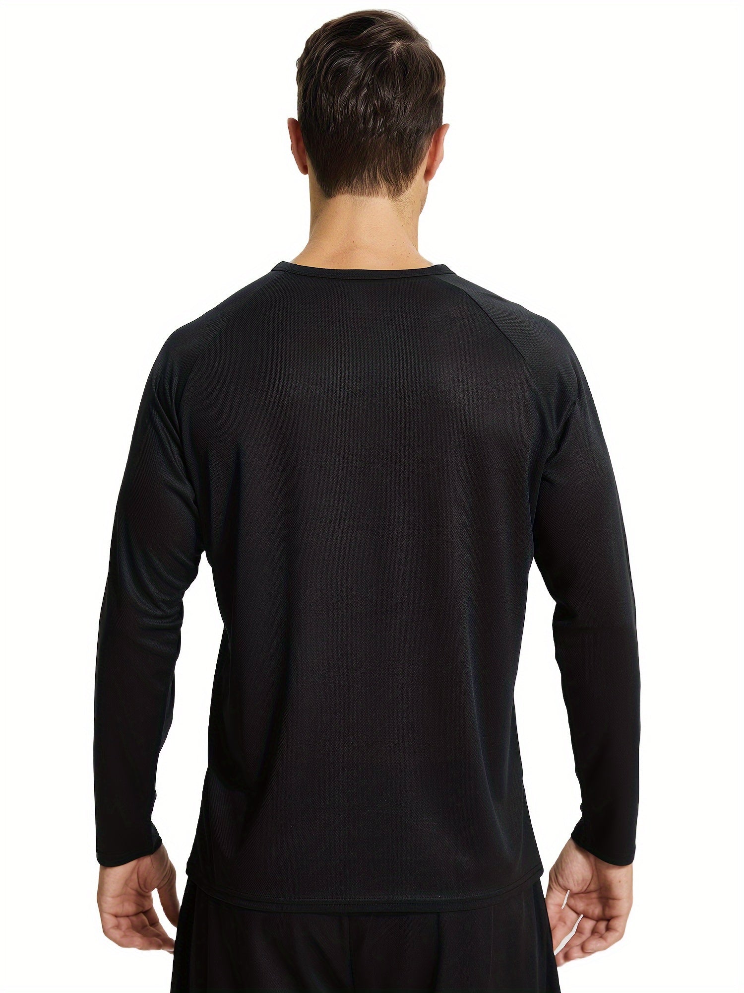 3 Pcs Men's Quick Drying Compression Long Sleeve Tee