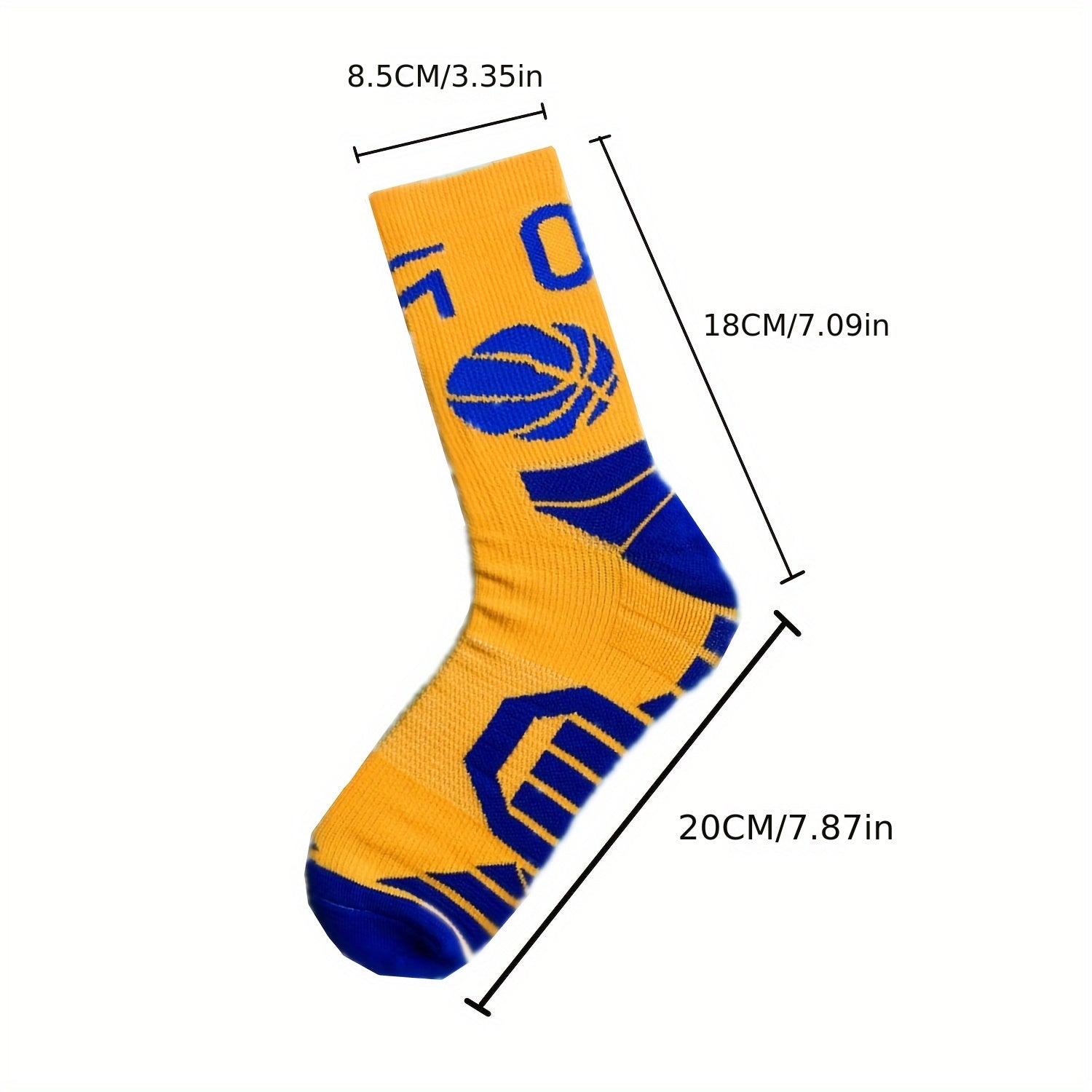 Crew Basketball Socks Non Slip Quick Dry Outdoor Running Socks