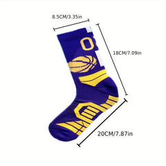 Crew Basketball Socks Non Slip Quick Dry Outdoor Running Socks