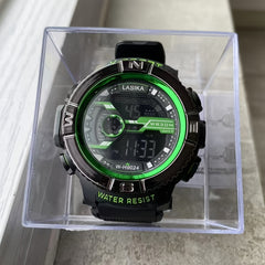Boys' Digital Sport Watch, Red, IPX7 Swimming Watch with Stopwatch
