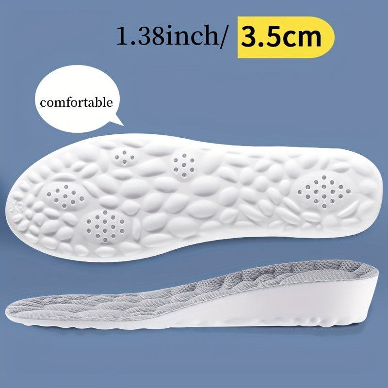 Heightening Insoles Latex Soft Bottom Comfortable Shock Absorption