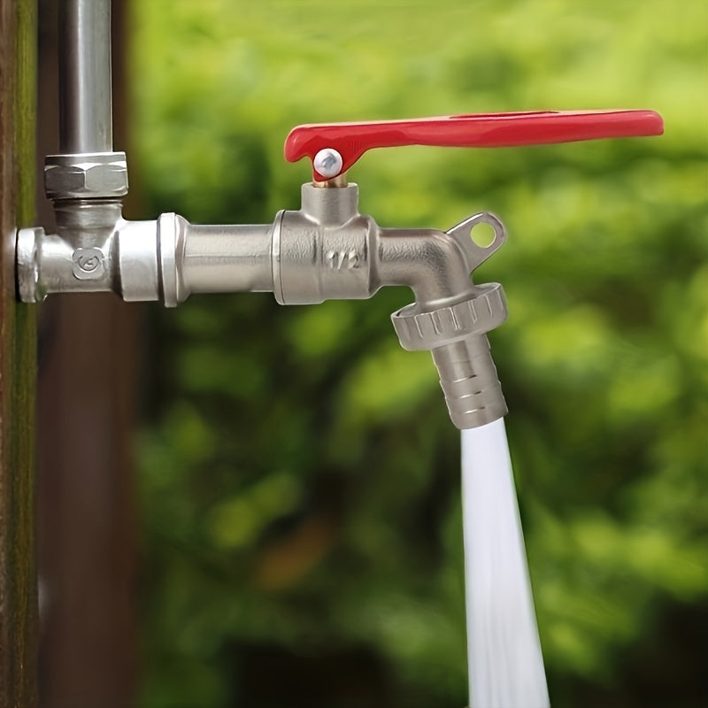 Copper Outdoor Faucet Anti-Freeze Lockable Water Spigot for RV