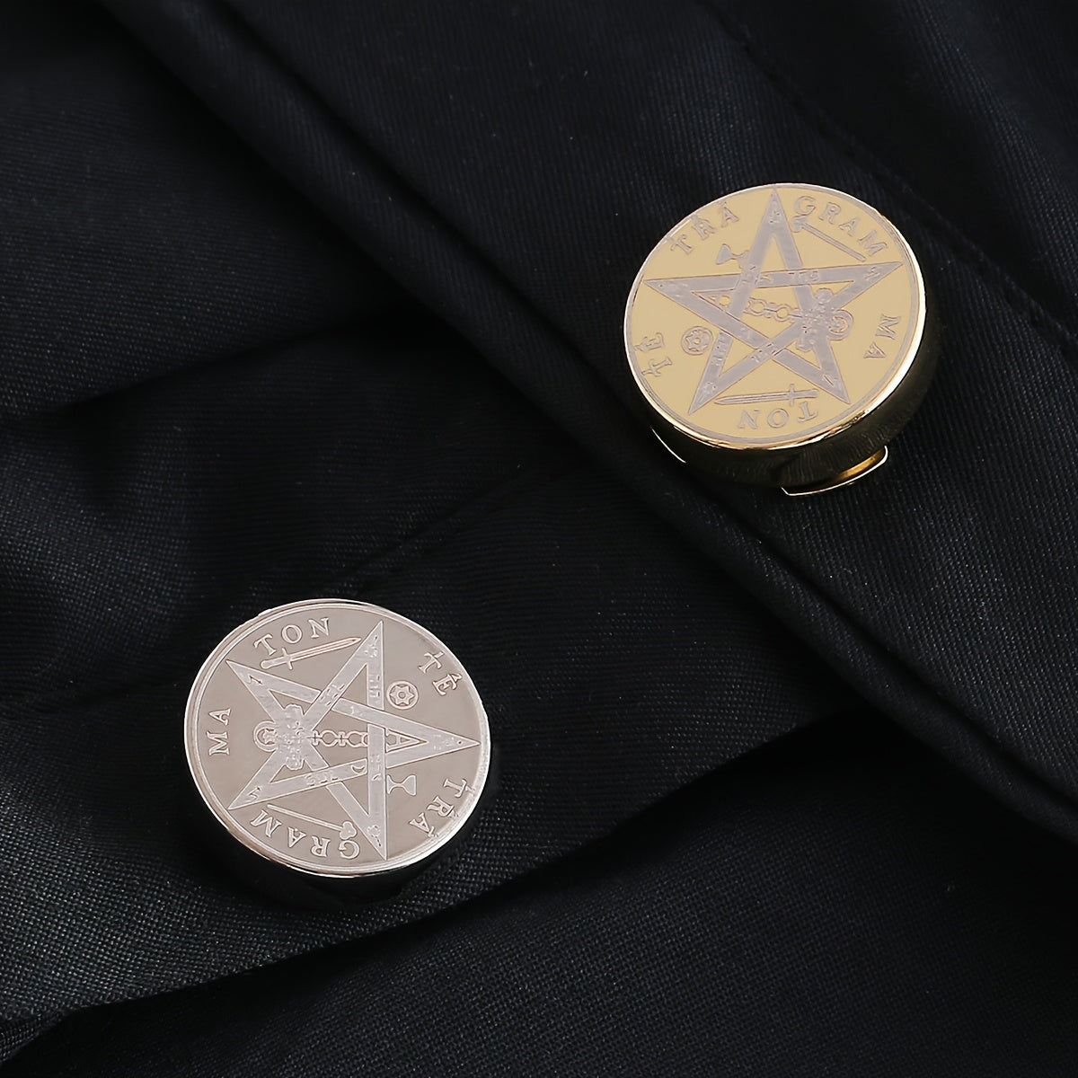 Fashionable Star Shaped Button Boxes w/ Turtle Buttons