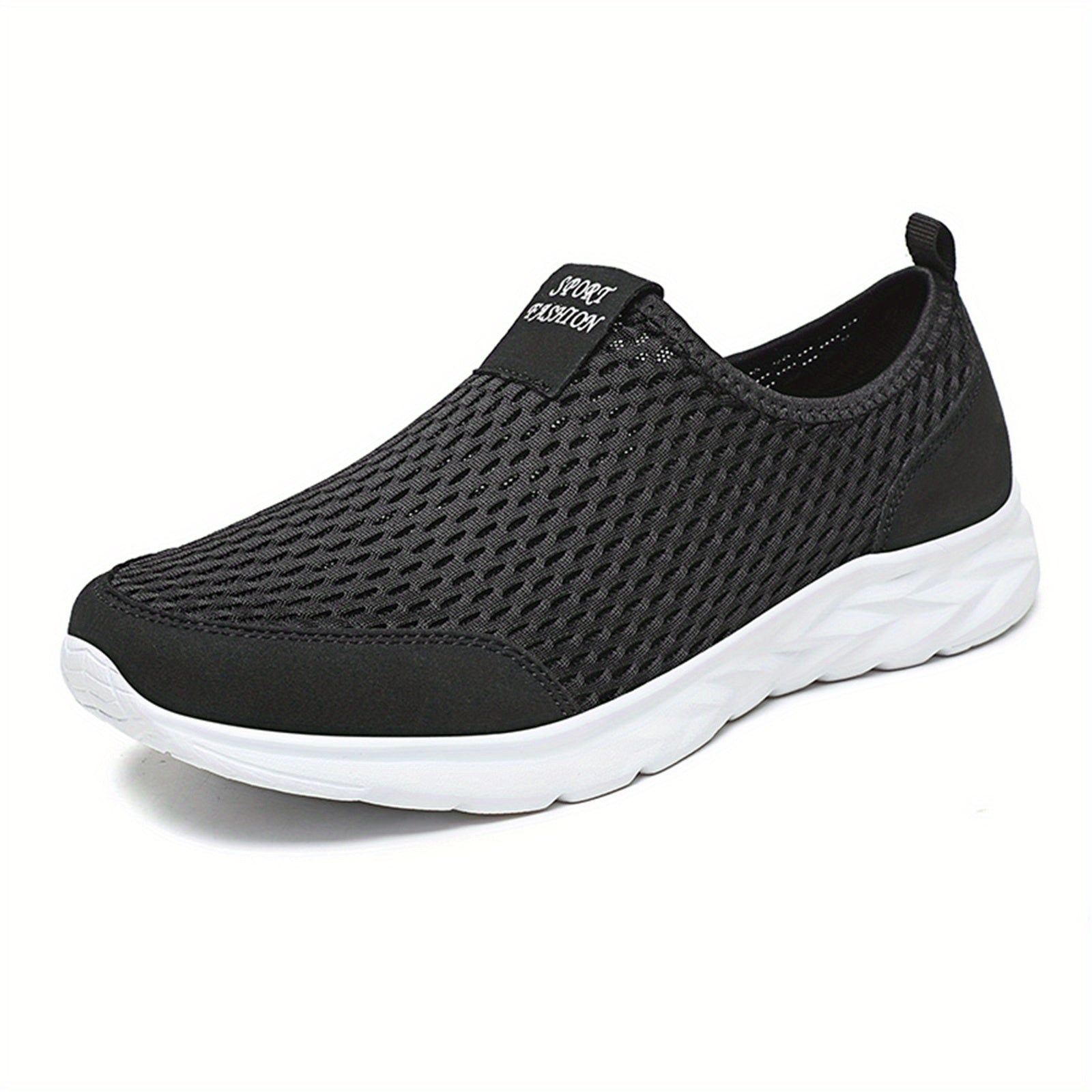 Men's Slip On Mesh Walking Shoes Breathable Lightweight