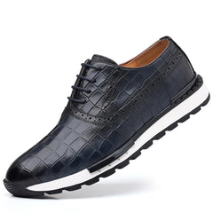 Men's Plaid Casual Oxford Shoes Outdoor Dress Shoes