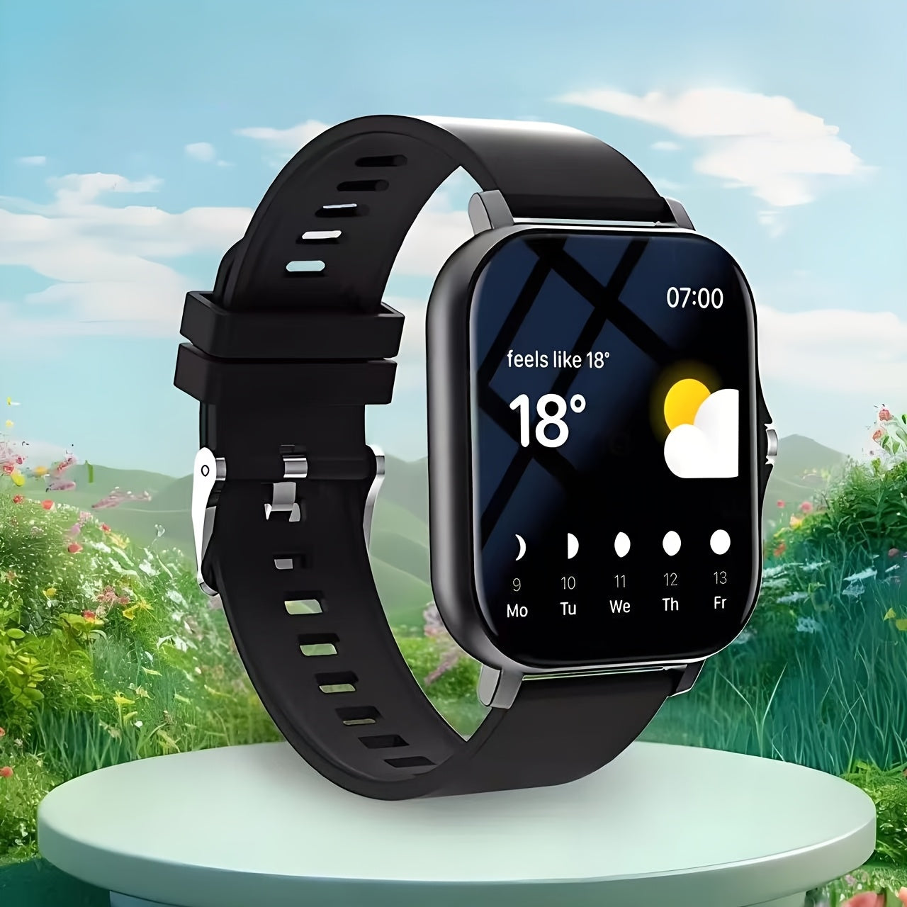Slim Smart Watch, Wireless Call Receive, Multiple Sports Modes