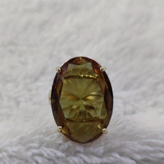 Gemstone Oval Ring Girls Accessories