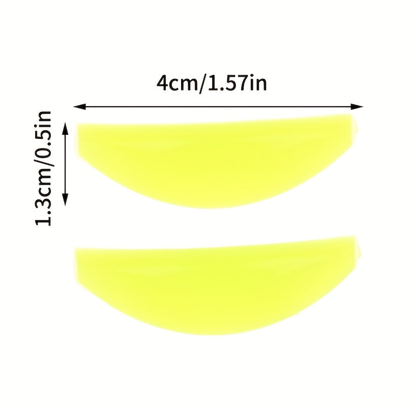 Rainbow Silicone Pads for Eyelash Perm Kit - Soft Lash Lift Rods for Eye Shapes