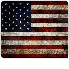 1pc American Flag Mouse Pad Non slip Rubber Base Computer Mouse Pad