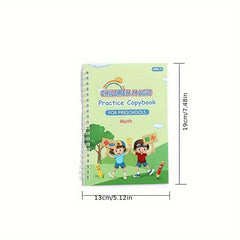 Kids Magic Practice Copybooks: Math, Alphabet Ages 3-8