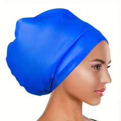 Silicone Swimming Cap For Long Hair Extra Large Waterproof
