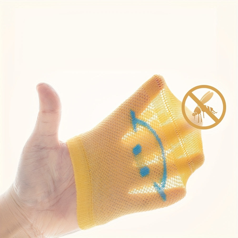 3 Pairs Baby Girls Anti-Skid Socks Mesh Breathable Comfy Socks