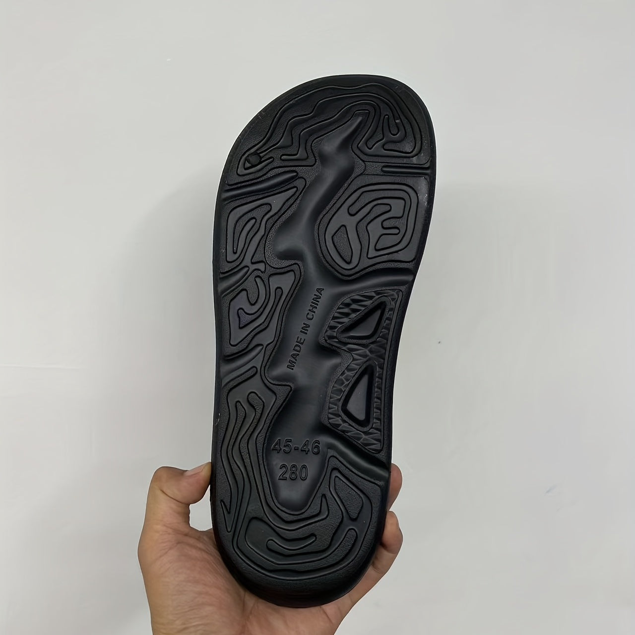Men's Lightweight Non Slip Slides Open Toe Shoes