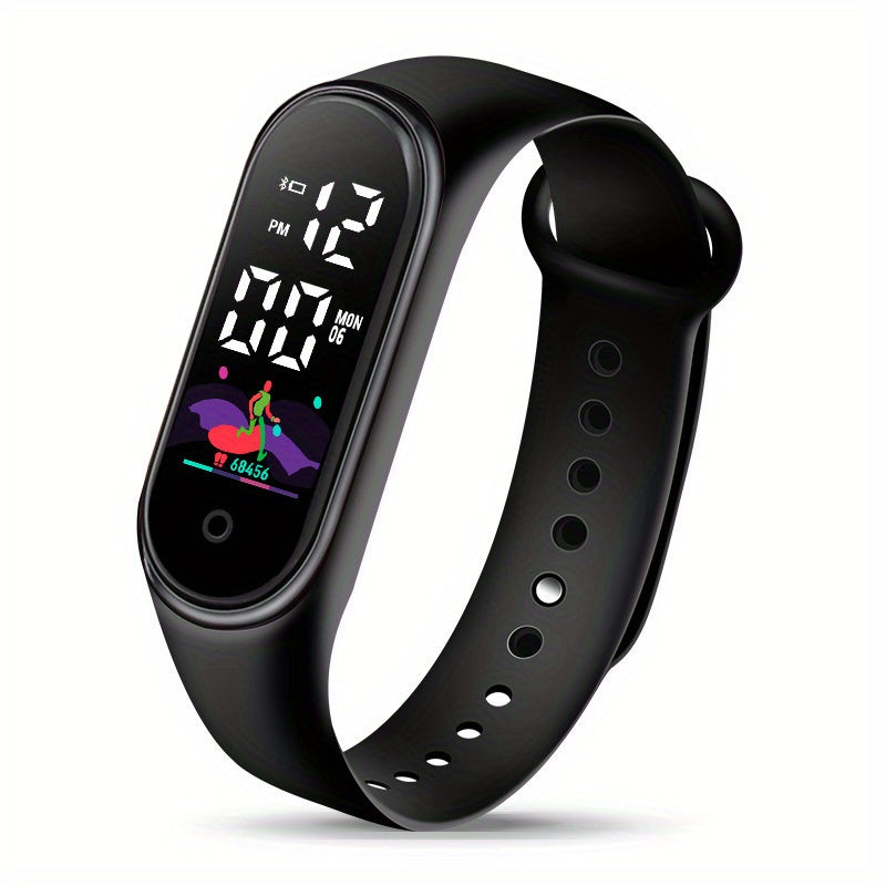 Touch Screen Tracker Silicone Sports Watch for Kids