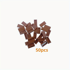50-Pcs DIY Building Blocks Toy for Kids 1-2 Model Thin Toy Parts Bulk