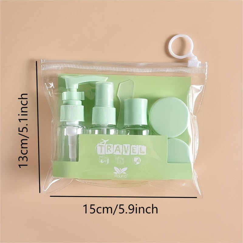 Leak Proof Travel Bottles Set Toiletries Men Women Containers Shampoo Lotion