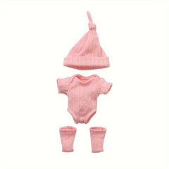 7in Doll with Clothes, Hats, Socks - Birthday Gift