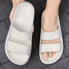 Men's Lightweight Non Slip Open Toe Quick Dry Slides