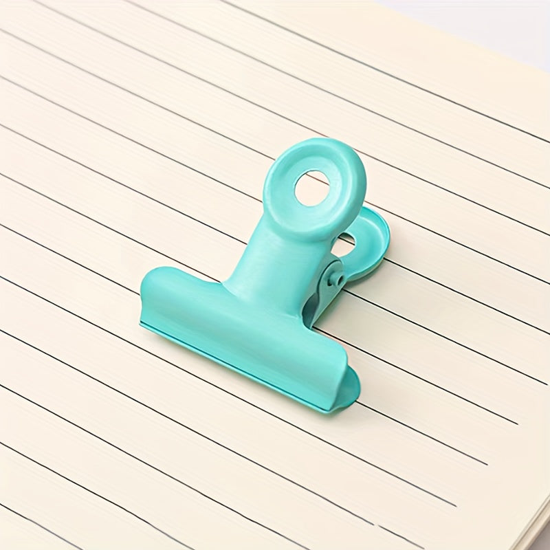 Colorful Round Metal Clip Candy Ticket Holder