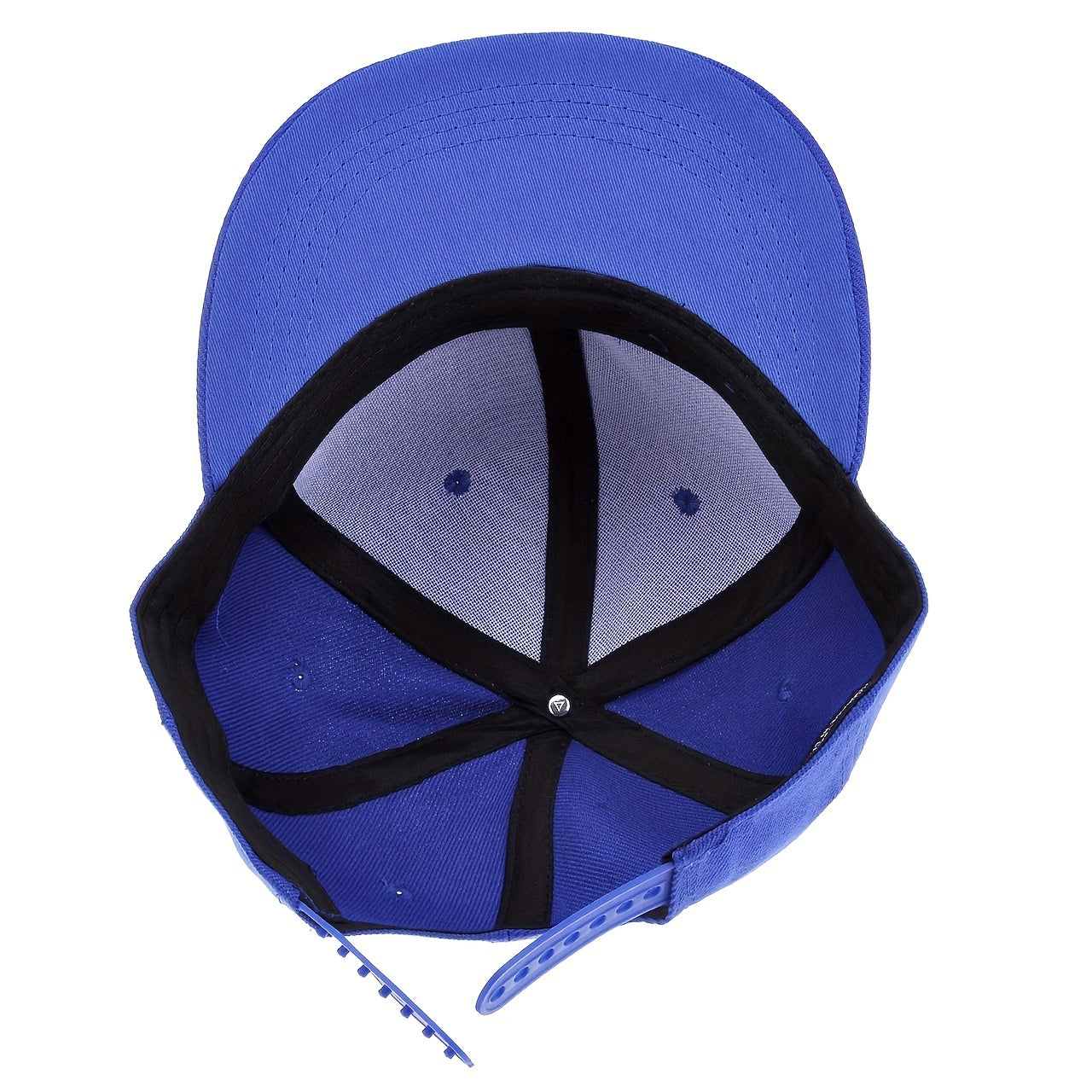 Solid Flat Brim Baseball Cap Hip Hop Peaked Cap