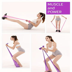 Yoga Elastic Resistance Band TPE Fitness Stretching Band